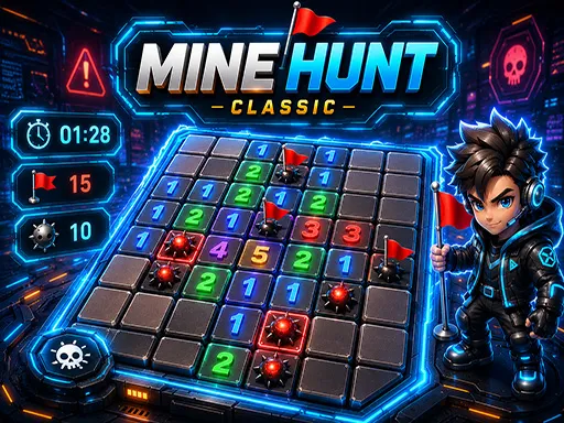 Mine Hunt Classic Cover